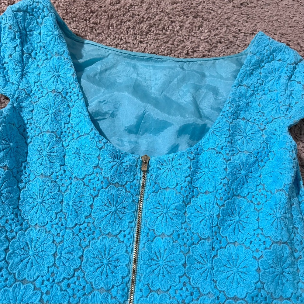 Blue Lilly Pulitzer dress - Picture 4 of 5